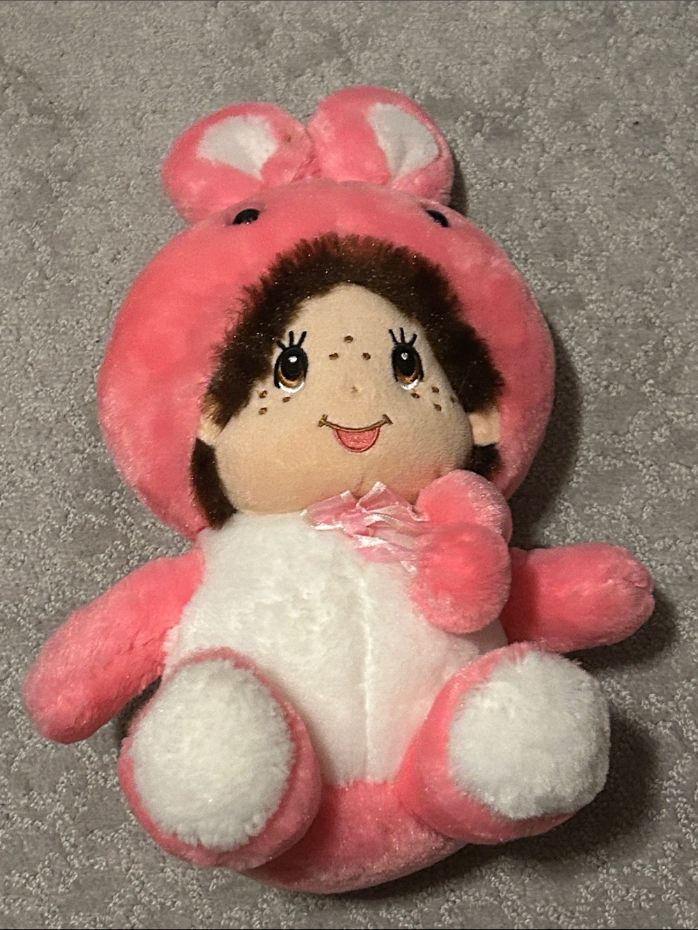 Monchhichi Pink plush